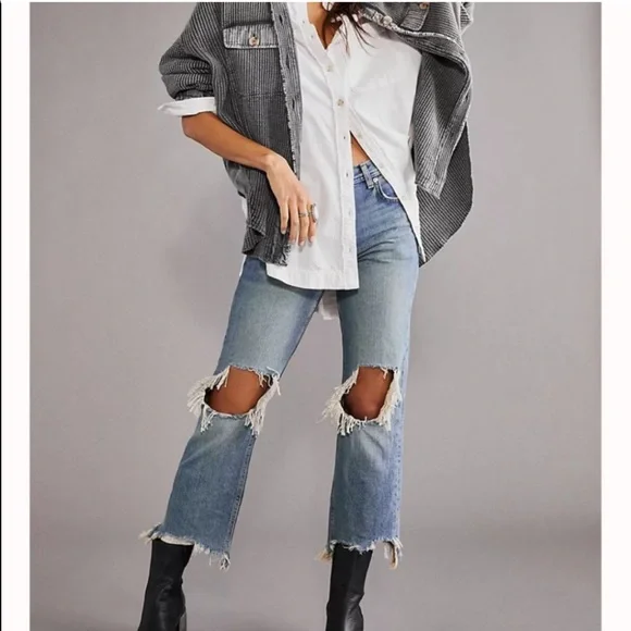 Free People / We the Free Maggie Jeans - Picture 3 of 13